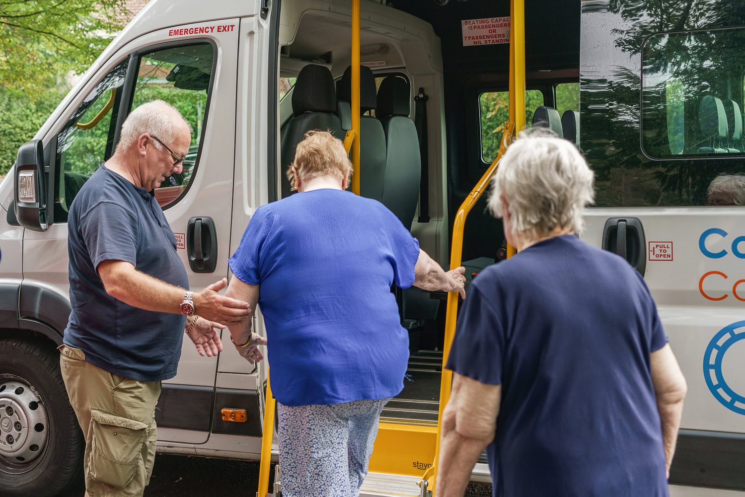 Community Connexions taking group out on day trip
